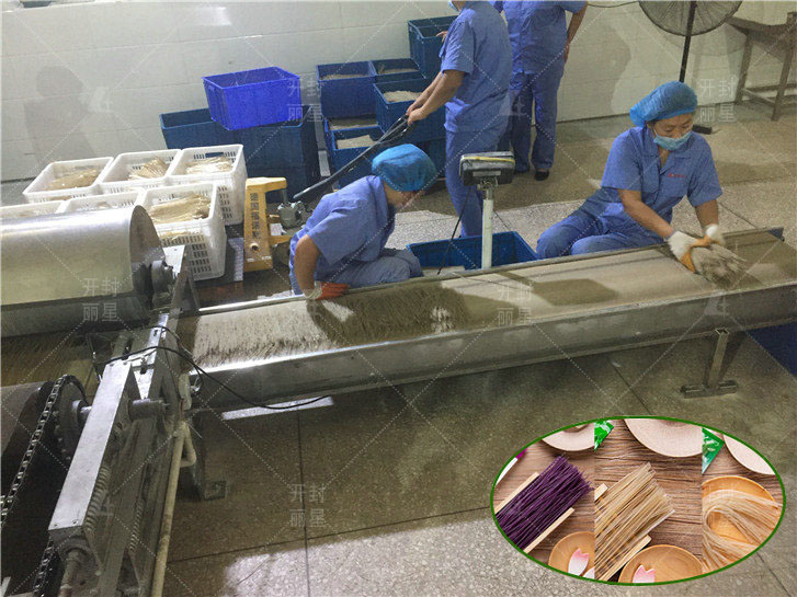 粉絲機(jī)粉條機(jī)免搓洗免冷凍，加工一次成型