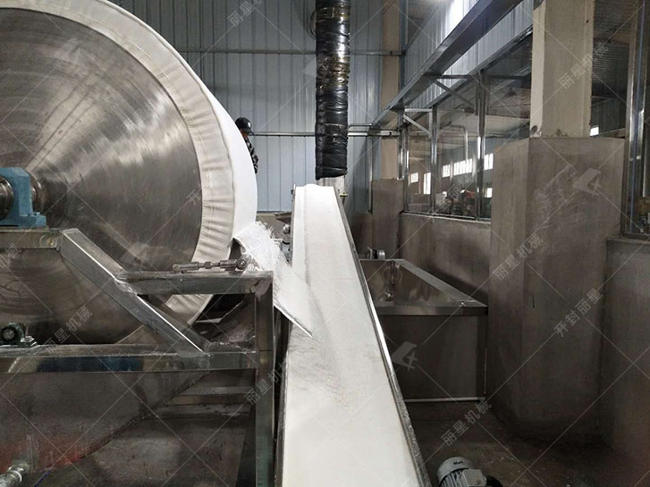 淀粉機器設(shè)備加工排污怎么處理？