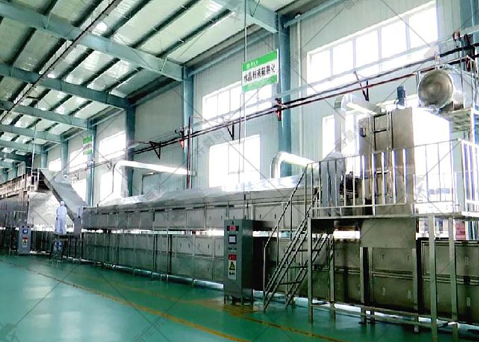 大型自動(dòng)化涂布鋪漿式粉條機(jī)加工設(shè)備冷卻溫度上不去，究竟為何？